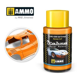 AMMO by MIG AMMO - Cobra Motor Paints - Gulf Orange