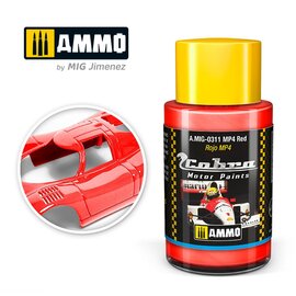 AMMO by MIG AMMO - Cobra Motor Paints - MP4 Red