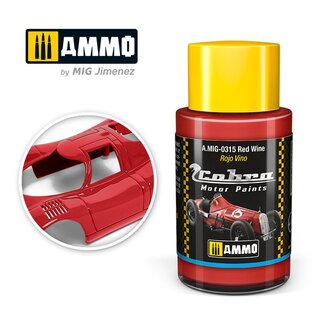 AMMO by MIG Cobra Motor Paints - Red Wine