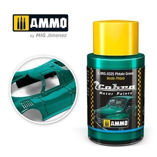 AMMO by MIG Cobra Motor Paints - Phtalo Green