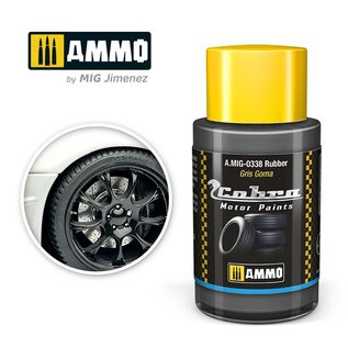 AMMO by MIG Cobra Motor Paints - Rubber