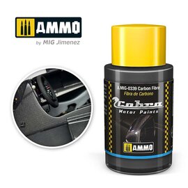 AMMO by MIG AMMO - Cobra Motor Paints - Carbon Fibre