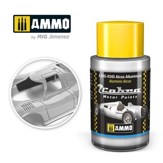 AMMO by MIG Cobra Motor Paints - Alcoa Aluminium