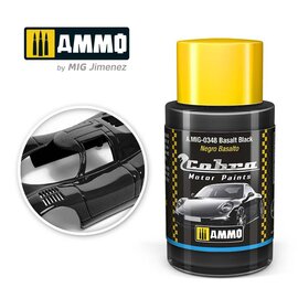 AMMO by MIG AMMO - Cobra Motor Paints - Basalt Black