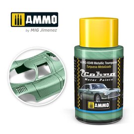 AMMO by MIG AMMO - Cobra Motor Paints - Metallic Tourquoise
