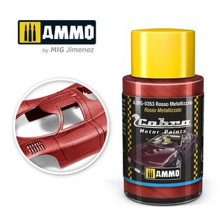 AMMO by MIG Cobra Motor Paints - Rosso Metallizzato