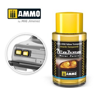 AMMO by MIG Cobra Motor Paints - Yellow Transparent