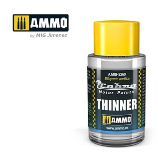 AMMO by MIG Cobra Motor Paints - Acrylic Thinner