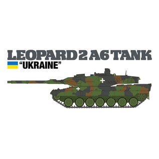 TAMIYA MBT Leopard 2A6 "Ukraine" - Limited Edition - 1:35