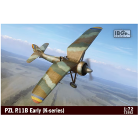 IBG Models IBG - PZL P.11B Early (K-Series) - 1:72