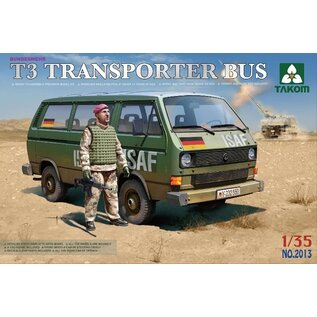 TAKOM Bundeswehr VW T3 Transporter Bus w/figure - 1:35