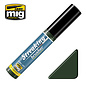 AMMO by MIG Streaking Brusher - Green Grey Grime