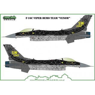 Modelmaker Decals F-16C Viper Demo Team "Venom” - 1:32