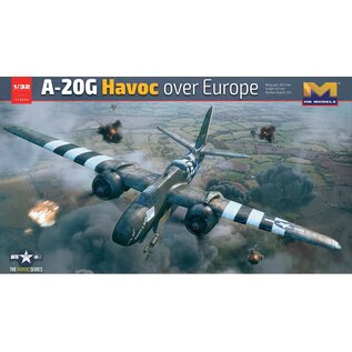 Hong Kong Models Douglas A-20G Havoc Over Europe - 1:32