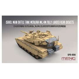 MENG MENG - Israel Main Battle Tank Merkava Mk.4M Fully Loaded Rear Baskets - 1:35