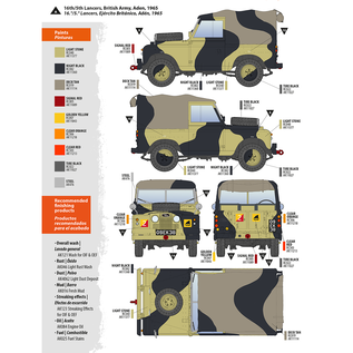 AK Interactive Land Rover 88 Series IIA Rover 8 - 1:35