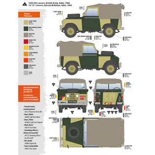 AK Interactive Land Rover 88 Series IIA Rover 8 - 1:35