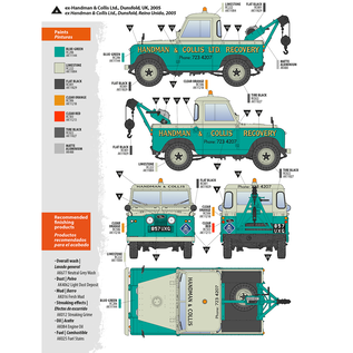 AK Interactive Land Rover 88 Series IIA Crane Tow Truck - 1:35