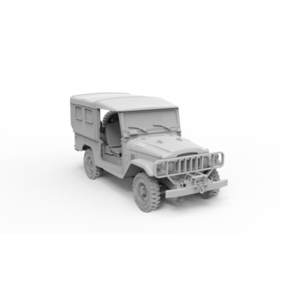 AK Interactive FJ43 SUV with Soft Top IDF & LAF - 1:35