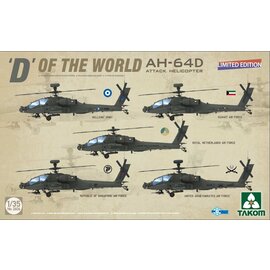 TAKOM TAKOM - Boeing AH-64D Apache Longbow - "D of the World" - Limited Edition - 1:35