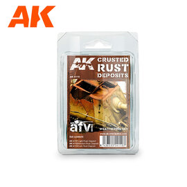 AK Interactive AK Interactive - Crusted Rust Deposits - Weathering Set