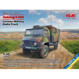 ICM Unimog S 404 German Military Radio Truck "Funk-Koffer" - 1:35