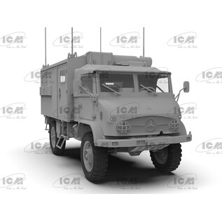 ICM Unimog S 404 German Military Radio Truck "Funk-Koffer" - 1:35