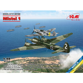 ICM ICM - Mistel 1 - Ju 88A-4 & Bf 109F-4 - 1:48