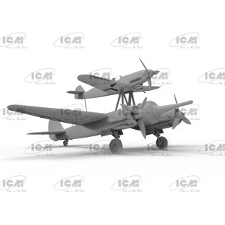 ICM Mistel 1 - Ju 88A-4 & Bf 109F-4 - 1:48