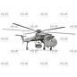 ICM Sikorsky CH-54A Tarhe with BLU-82/B "Daisy Cutter" bomb - 1:35