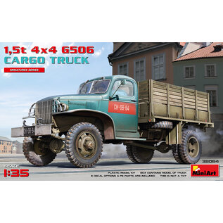 MiniArt 1,5t 4x4 G506 Cargo Truck - 1:35