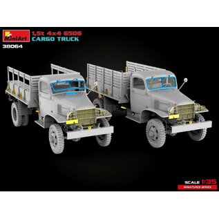 MiniArt 1,5t 4x4 G506 Cargo Truck - 1:35