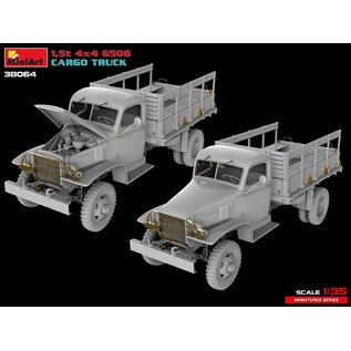 MiniArt 1,5t 4x4 G506 Cargo Truck - 1:35