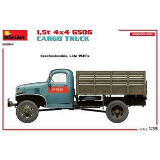 MiniArt 1,5t 4x4 G506 Cargo Truck - 1:35