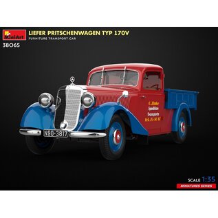 MiniArt Liefer Pritschenwagen Typ 170V - Furniture Transport Car - 1:35