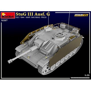 MiniArt StuG III Ausf. G Dec 1944 - Mar 1945 MIAG Production w/ Interior Kit - 1:35