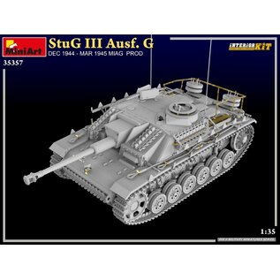 MiniArt StuG III Ausf. G Dec 1944 - Mar 1945 MIAG Production w/ Interior Kit - 1:35