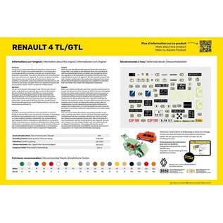 Heller Renault 4 TL/GTL - 1:24