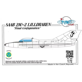 Planet Models Planet Models - Saab 210-2 Lilldraken "Final Configuration" - 1:72