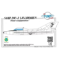 Planet Models Saab 210-2 Lilldraken "Final Configuration" - 1:72