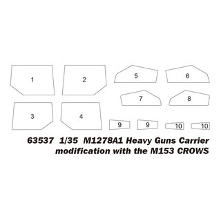 I Love Kit M1278A1 (JLTV) Heavy Guns Carrier Modification with M153 CROWS - 1:35