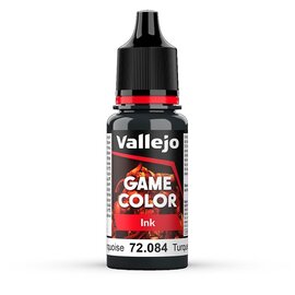 Vallejo Vallejo - Game Ink - 084 Dark Turquoise, 18ml