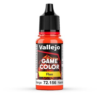 Vallejo Game Color - 156 Fluorescent Orange, 18ml