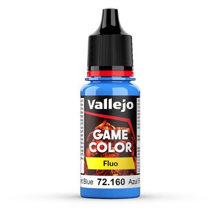 Vallejo Game Color - 160 Fluorescent Blue, 18ml