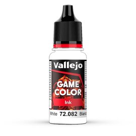 Vallejo Vallejo - Game Ink - 082 White, 18ml