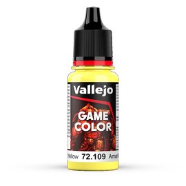 Vallejo Vallejo - Game Color - 109 Toxic Yellow, 18ml