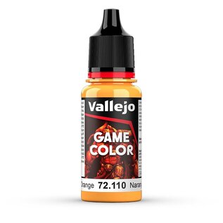 Vallejo Game Color - 110 Sunset Orange, 18ml