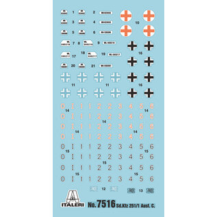 Italeri Sd.Kfz. 251/1 Ausf. C - FAST ASSEMBLY - 1:72
