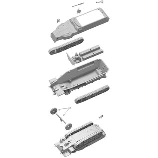 Italeri Sd.Kfz. 251/1 Ausf. C - FAST ASSEMBLY - 1:72