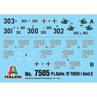 Italeri Pz.Kpfw. VI Tiger I Ausf. E - FAST ASSEMBLY - 1:72